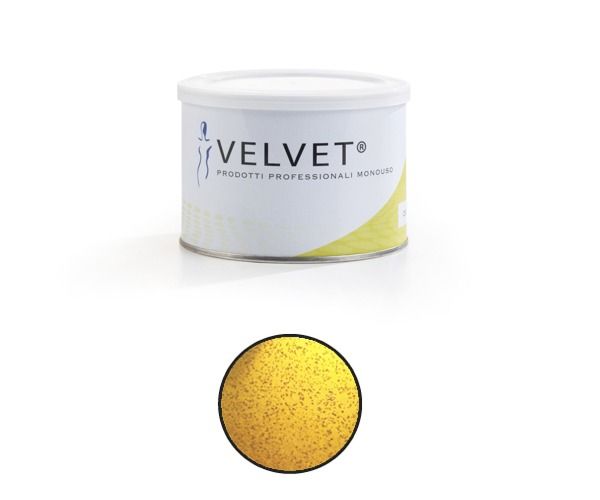 Cera depilatoria liposolubile Velvet vaso da 400 ml naturale Miele