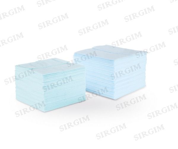 Lenzuolini in tnt SB/SMS gr 19 mq cm 100x250 piegato singolo scatola da 100 pz
