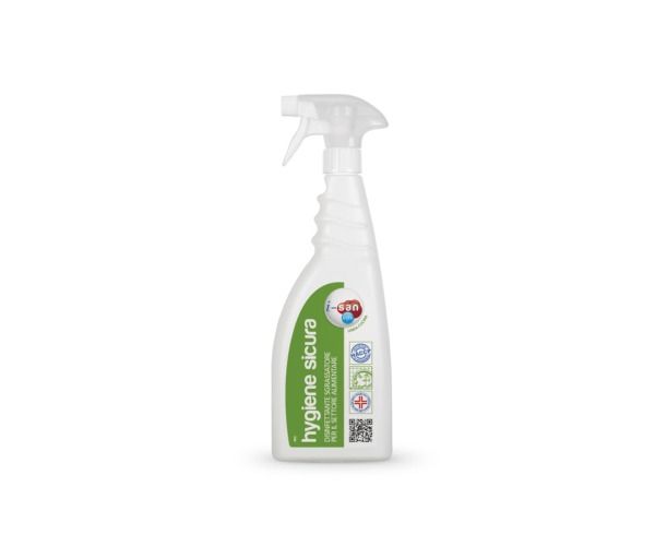 DISINFETTANTE SGRASSATORE hygiene sicura spray 750 ml PER IL SETTORE ALIMENTARE PMC ( tipo Amuchina )